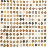 LEE JOFA MODERN - TWISTER PRINT- TOBACCO/NOIR - Fabric by the Yard