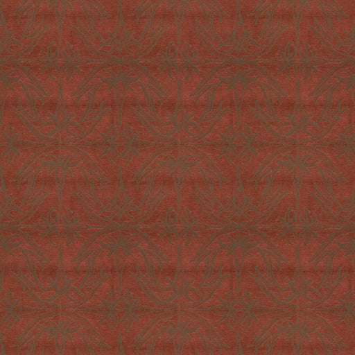 LEE JOFA MODERN - LILY BRANCH- RED - Fabric by the Yard RED