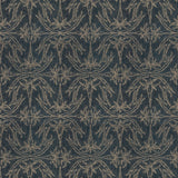 LEE JOFA MODERN - LILY BRANCH- MIDNIGHT - Fabric by the Yard
