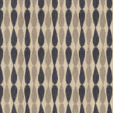 LEE JOFA MODERN - IKAT DROPS- MIDNIGHT - Fabric by the Yard