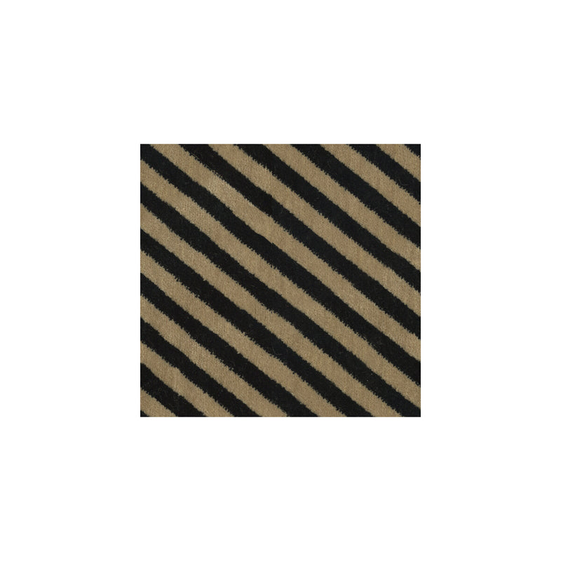 LEE JOFA MODERN - OBLIQUE- BEIGE/NOIR - Fabric by the Yard BEIGE/NOIR