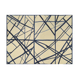 LEE JOFA MODERN - CHANNELS- PERIWINKLE/OAT - Fabric by the Yard