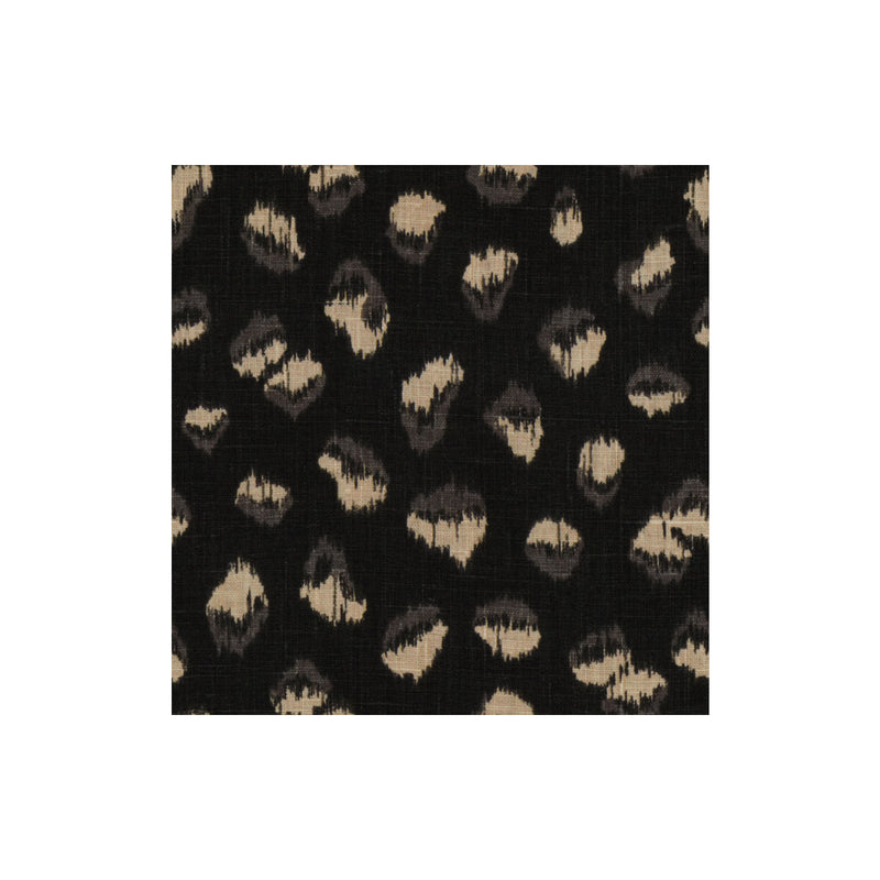 LEE JOFA MODERN - FELINE- EBONY/BEIGE - Fabric by the Yard EBONY/BEIGE