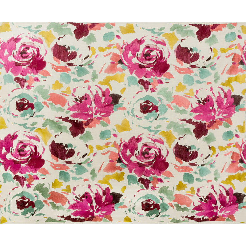 LEE JOFA MODERN - KALOS EMB- PINK/SAGE - Fabric by the Yard PINK/SAGE