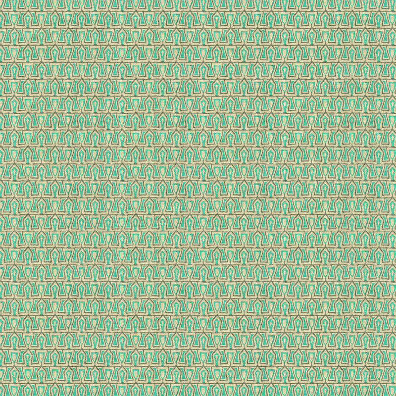 LEE JOFA MODERN - PASSAGE- AQUA - Fabric by the Yard AQUA