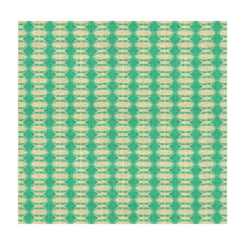 LEE JOFA MODERN - DIAMOND- AQUA - Fabric by the Yard AQUA