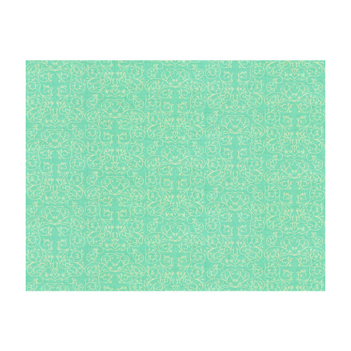 LEE JOFA MODERN - GARDEN REVERSE- AQUA - Fabric by the Yard AQUA