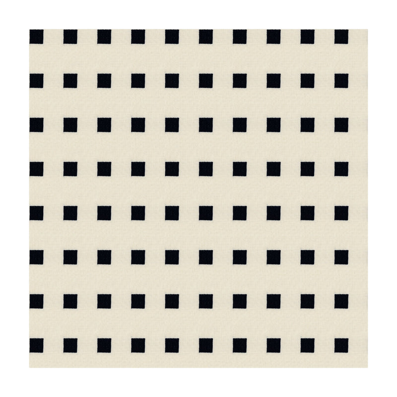 LEE JOFA MODERN - CHALET EMB- IVORY/BLACK - Fabric by the Yard IVORY/BLACK