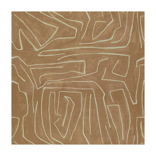LEE JOFA MODERN - GRAFFITO- SALMON/CREAM - Fabric by the Yard SALMON/CREAM