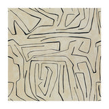 LEE JOFA MODERN - GRAFFITO- LINEN/ONYX - Fabric by the Yard