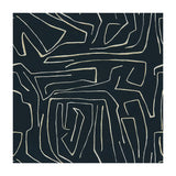 LEE JOFA MODERN - GRAFFITO- ONYX/BEIGE - Fabric by the Yard