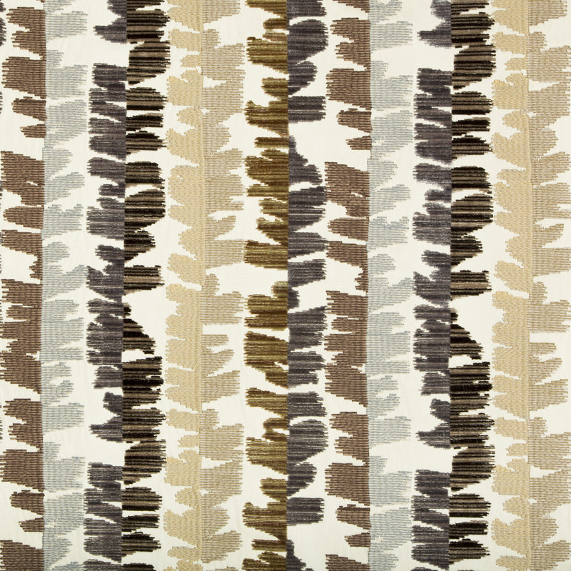 LEE JOFA MODERN - FRACTAL VELVET- SAND/STONE - Fabric by the Yard SAND/STONE