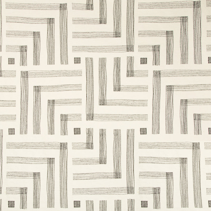LEE JOFA MODERN - PASTICHE- CHALK/JET - Fabric by the Yard CHALK/JET