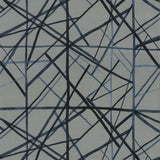 LEE JOFA MODERN - CHANNELS VELVET- SLATE/BLUE - Fabric by the Yard