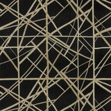 LEE JOFA MODERN - CHANNELS VELVET- ONYX/ALMOND - Fabric by the Yard