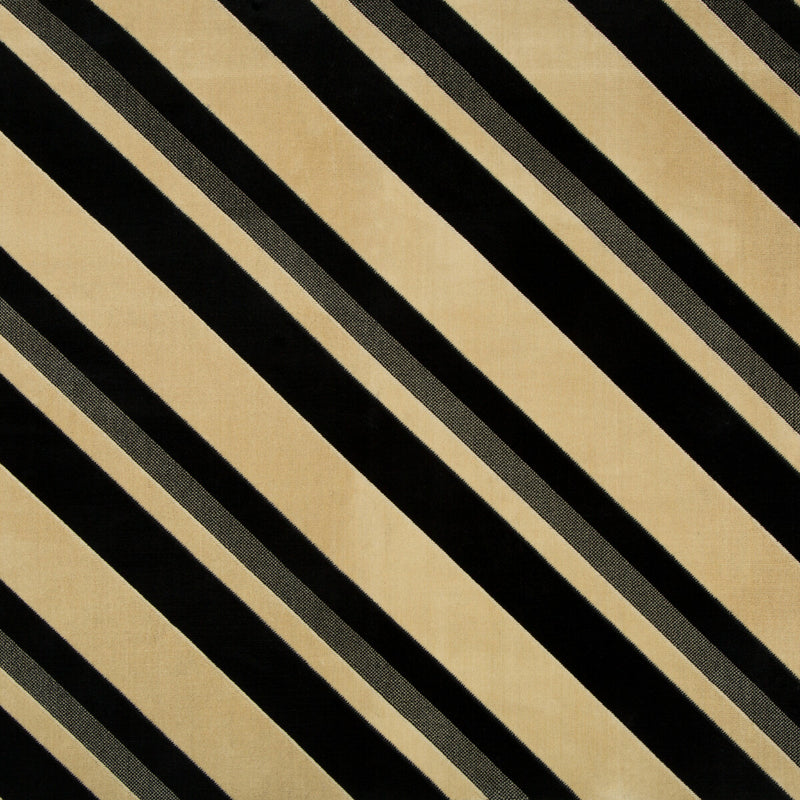 LEE JOFA MODERN - SERENO STRIPE- MALT/ONYX - Fabric by the Yard MALT/ONYX