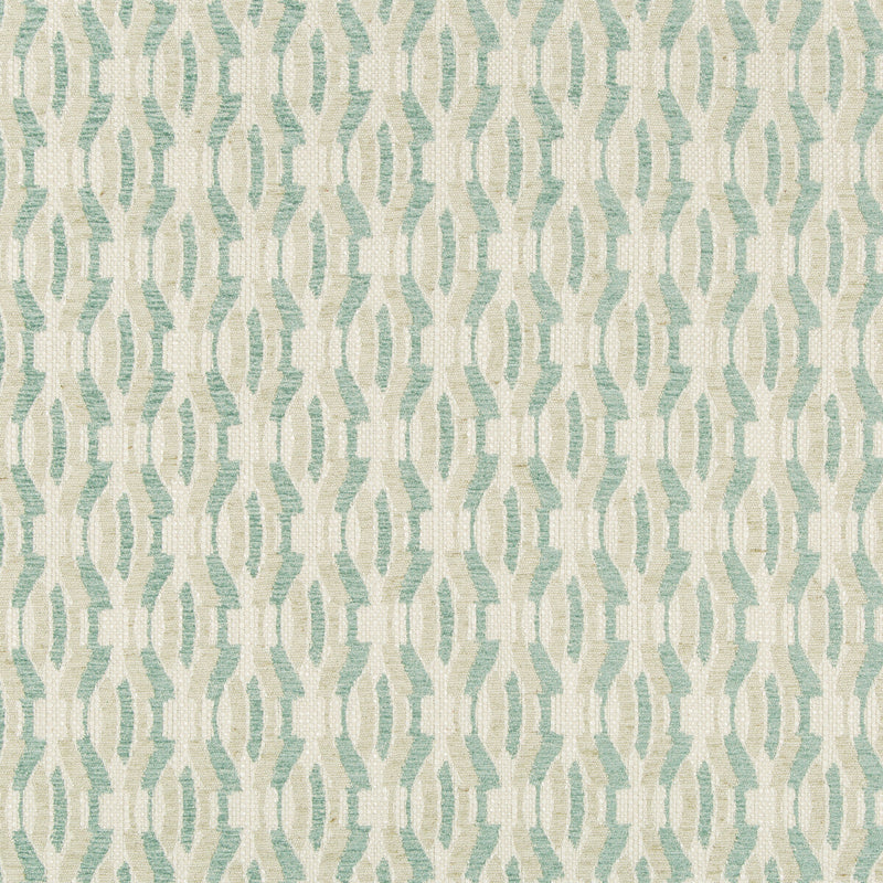 LEE JOFA MODERN - AGATE WEAVE- AQUA - Fabric by the Yard AQUA