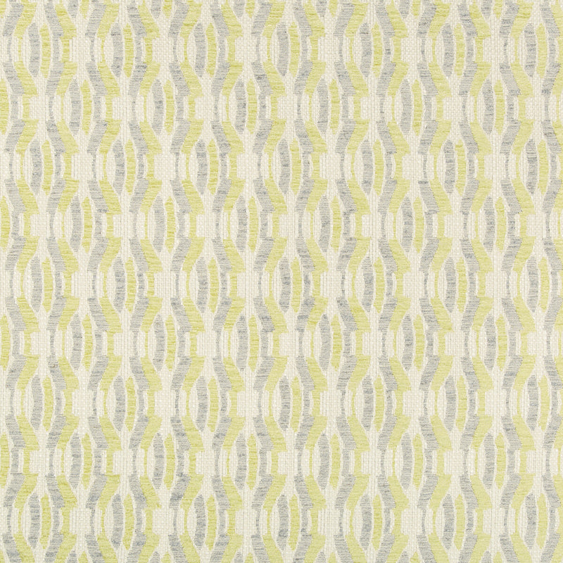 LEE JOFA MODERN - AGATE WEAVE- LIME - Fabric by the Yard LIME