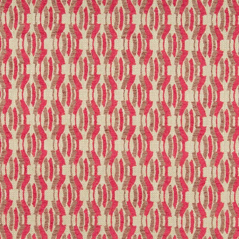 LEE JOFA MODERN - AGATE WEAVE- CERISE - Fabric by the Yard CERISE