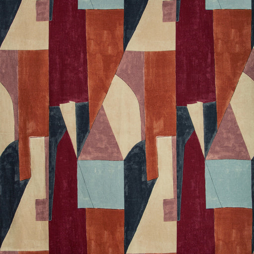 LEE JOFA MODERN - DISTRICT- CLARET - Fabric by the Yard CLARET