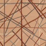 LEE JOFA MODERN - SIMPATICO PRINT- FADED TERRACOTTA - Fabric by the Yard