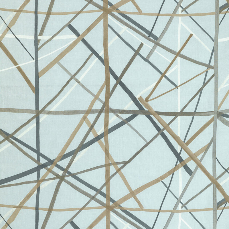 LEE JOFA MODERN - SIMPATICO PRINT- CINDER - Fabric by the Yard CINDER