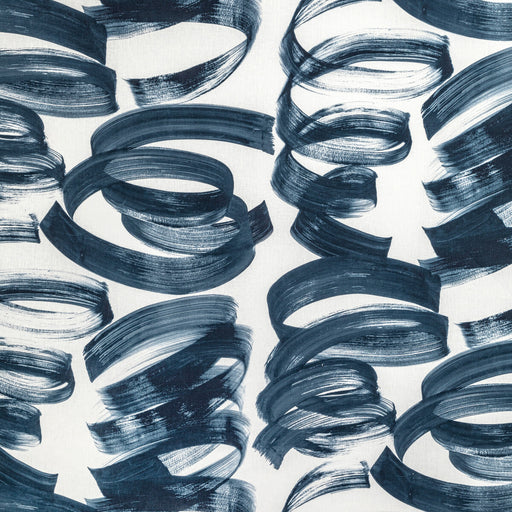 LEE JOFA MODERN - LARYO PRINT- INDIGO - Fabric by the Yard INDIGO