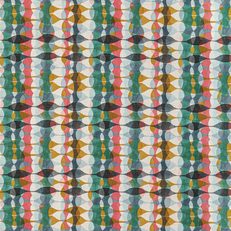 LEE JOFA MODERN - OVERTONE PRINT- MULTI - Fabric by the Yard MULTI