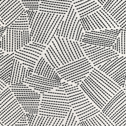 LEE JOFA MODERN - CHORD EMBROIDERY- EBONY - Fabric by the Yard EBONY