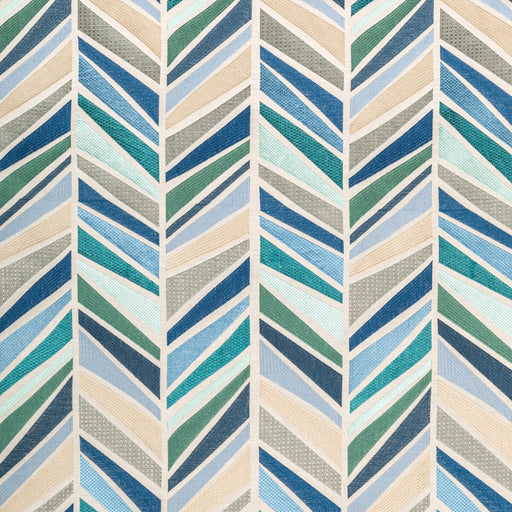 LEE JOFA MODERN - TALA EMBROIDERY- AEGEAN - Fabric by the Yard AEGEAN