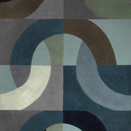 LEE JOFA MODERN - COLONNADE- INDIGO - Fabric by the Yard INDIGO
