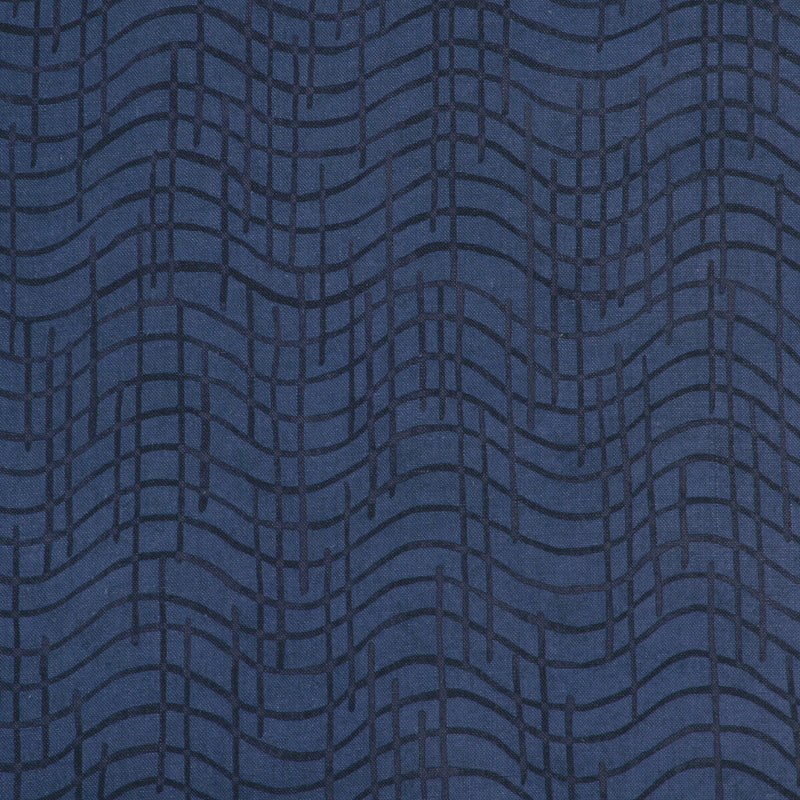 LEE JOFA MODERN - DADA- DENIM - Fabric by the Yard DENIM