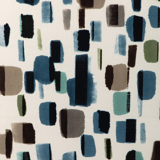 LEE JOFA MODERN - BOND PRINT- AEGEAN - Fabric by the Yard AEGEAN