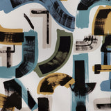 LEE JOFA MODERN - BLEECKER PRINT- LAKE/FERN - Fabric by the Yard