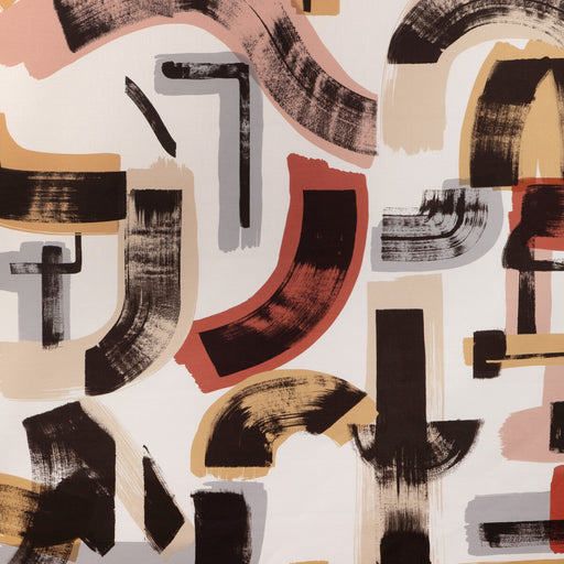 LEE JOFA MODERN - BLEECKER PRINT- SPICE/GOLD - Fabric by the Yard SPICE/GOLD