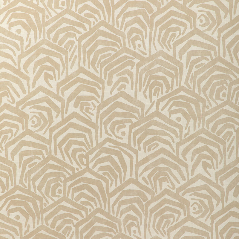 LEE JOFA MODERN - GREENE PRINT- BUFF - Fabric by the Yard BUFF