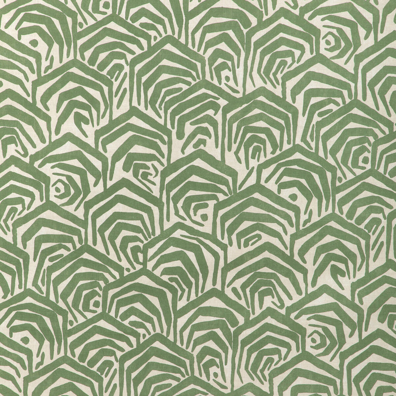LEE JOFA MODERN - GREENE PRINT- SPRUCE - Fabric by the Yard SPRUCE