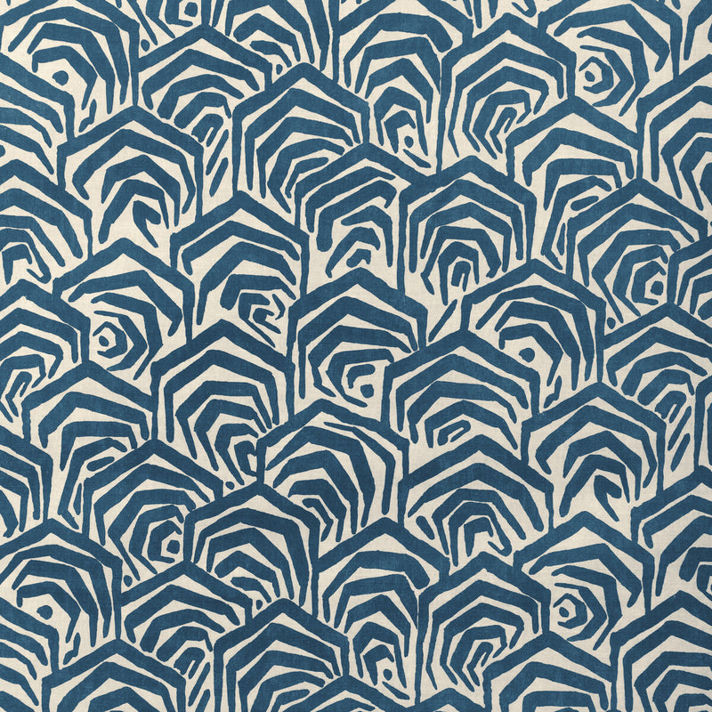 LEE JOFA MODERN - GREENE PRINT- PACIFIC - Fabric by the Yard PACIFIC