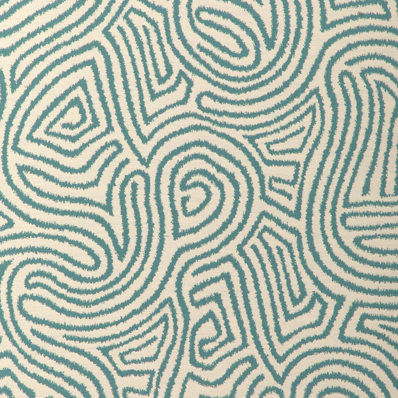 LEE JOFA MODERN - MERCER WEAVE- LAKE - Fabric by the Yard LAKE