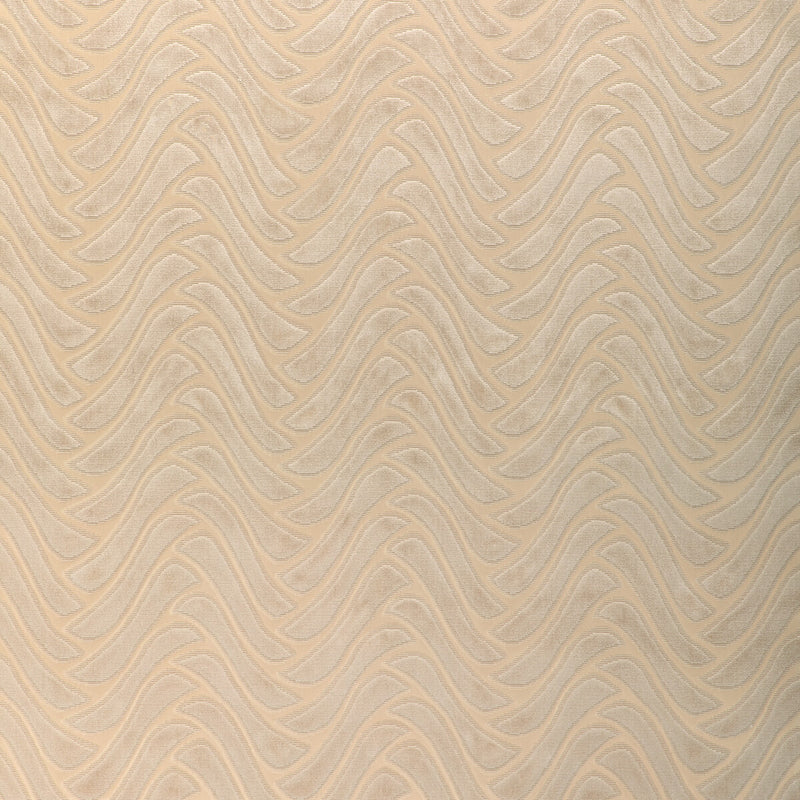 LEE JOFA MODERN - CROSBY VELVET- BUFF - Fabric by the Yard BUFF