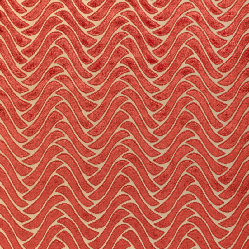LEE JOFA MODERN - CROSBY VELVET- SPICE - Fabric by the Yard SPICE