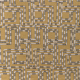 LEE JOFA MODERN - CIRCUIT EMB- OCHRE - Fabric by the Yard