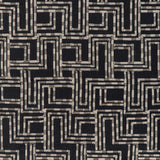 LEE JOFA MODERN - CIRCUIT EMB- NOIR - Fabric by the Yard