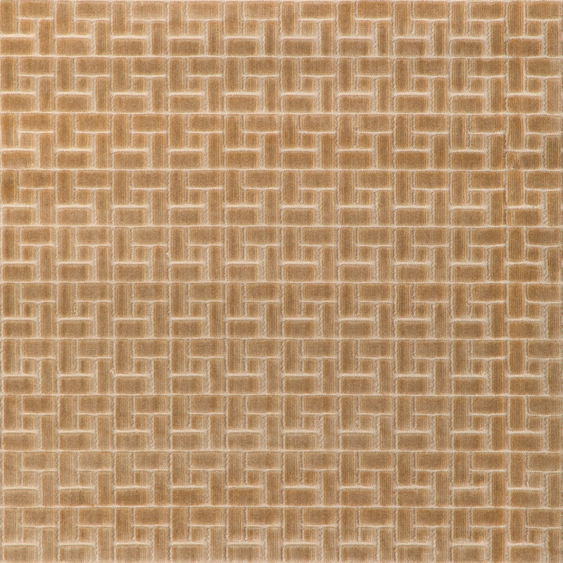 LEE JOFA MODERN - FIELDSTONE VELVET- CREAM - Fabric by the Yard CREAM