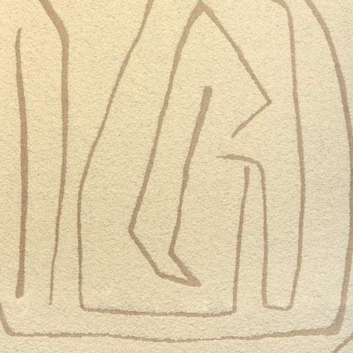 LEE JOFA MODERN - GRAFFITO BOUCLE- IVORY - Fabric by the Yard IVORY