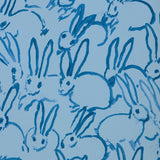 LEE JOFA MODERN - FREE RANGE- BLUE - Fabric by the Yard