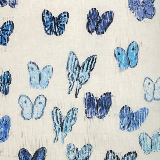 LEE JOFA MODERN - FLUTTER- THE BLUES - Fabric by the Yard THE BLUES