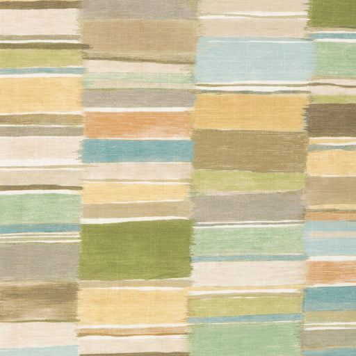 LEE JOFA MODERN - WHARF PRINT - LEAF MULTI - Fabric By The YARD