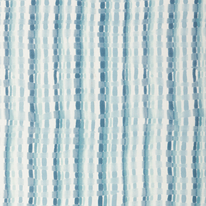 LEE JOFA MODERN - GALE PRINT - OCEAN - Fabric By The YARD
