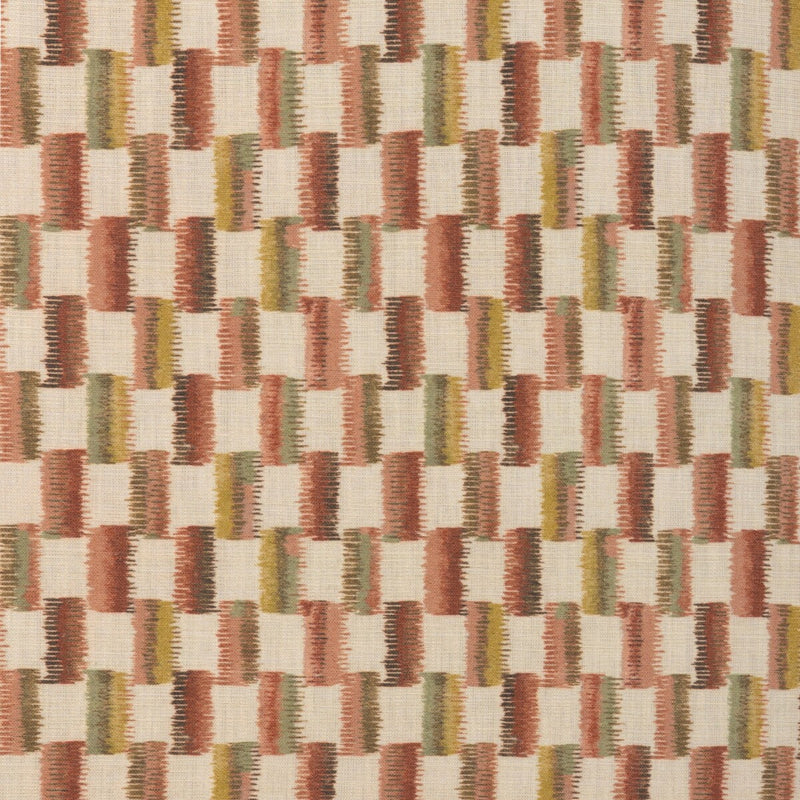 LEE JOFA MODERN - BRUSHSTROKE - TERRA - Fabric By The YARD